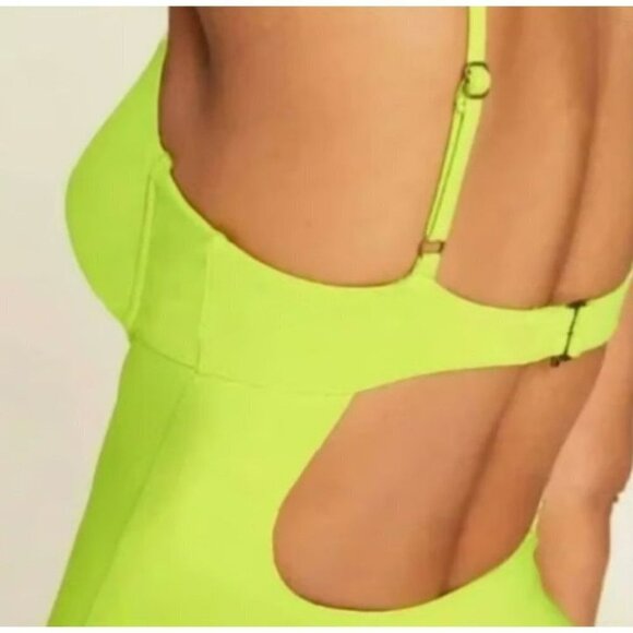 ANDIE Swim The Bermuda One Piece Neon Lemon Small - Picture 6 of 7